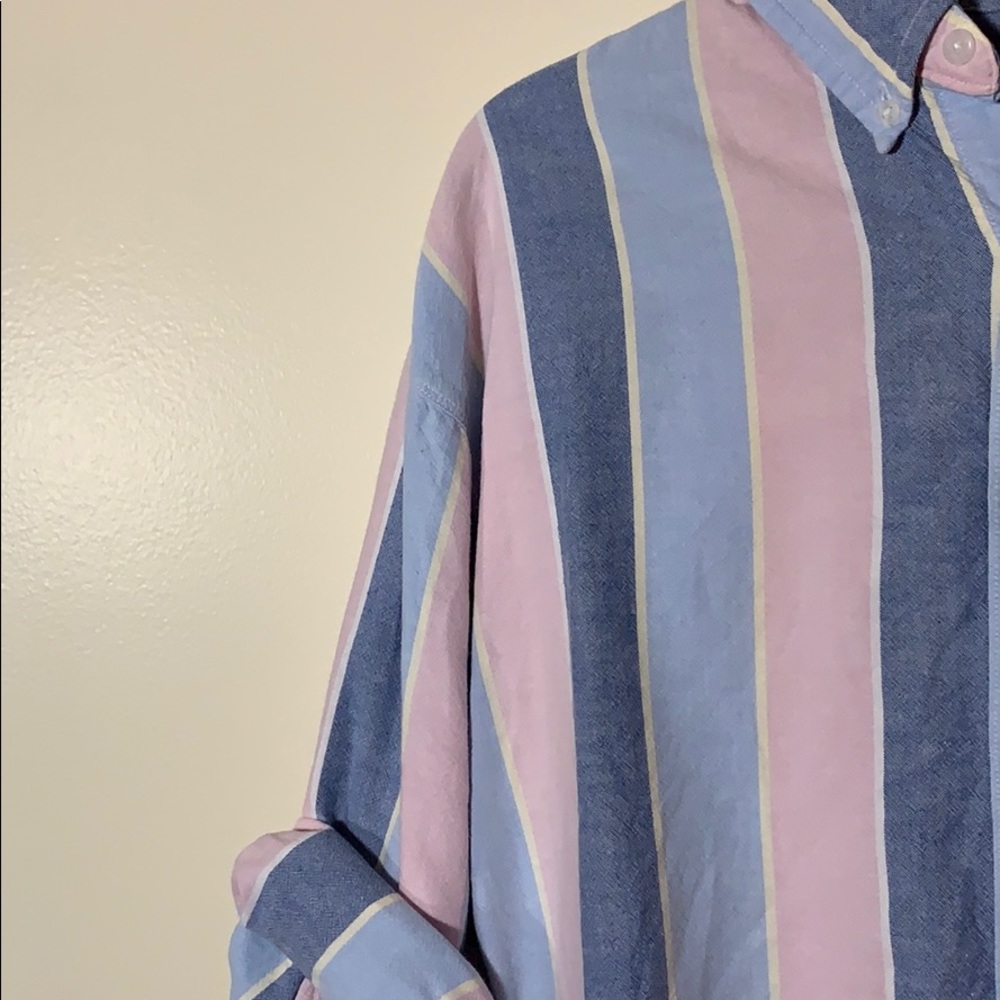 Vintage Cotton-Candy Stripe Arizona JC Button-down